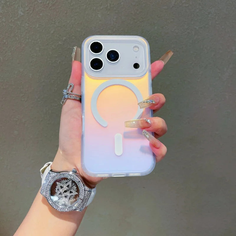 Laser Color Changing  Phone Case for iphone 17