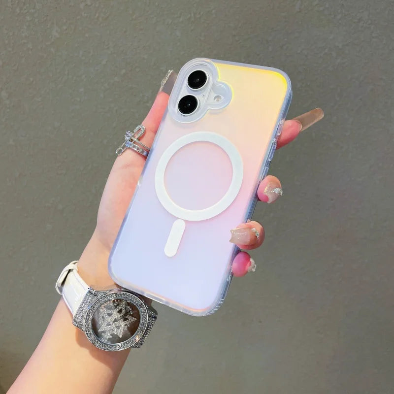 Laser Color Changing  Phone Case for iphone 17