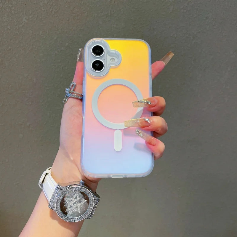 Laser Color Changing  Phone Case for iphone 17