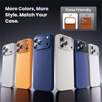 Metal Camera Lens Protector Tempered Glass For iPhone 17