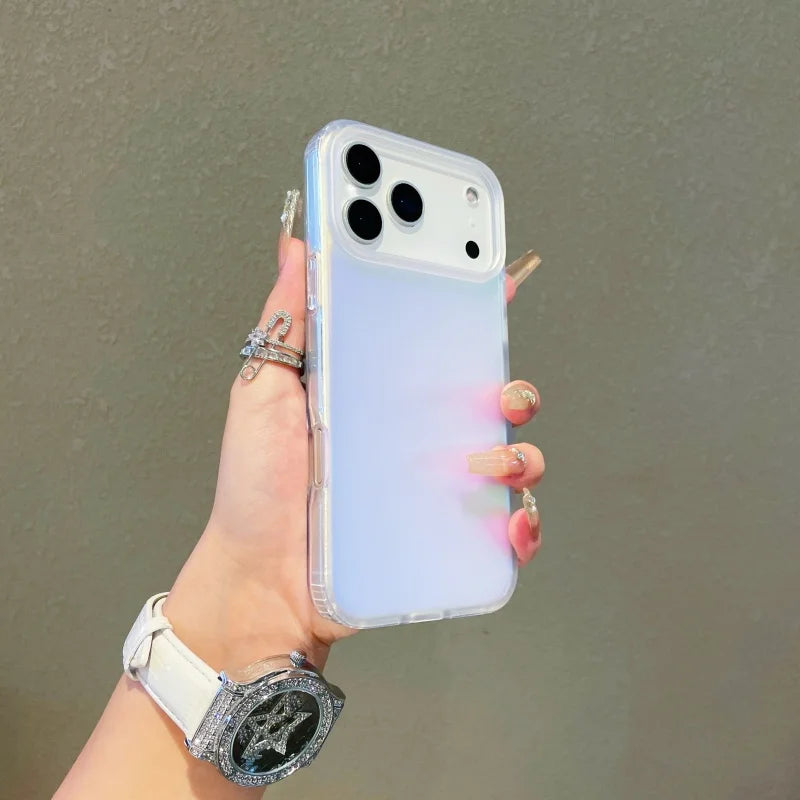Laser Color Changing  Phone Case for iphone 17