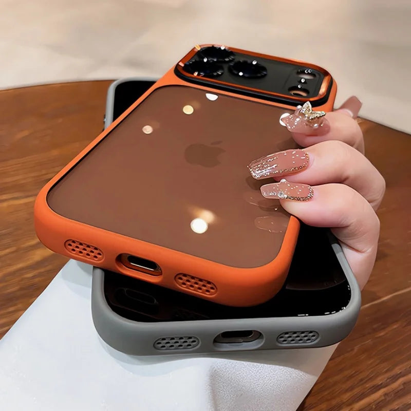 Luxury Transparent Phone Case For iPhone 17